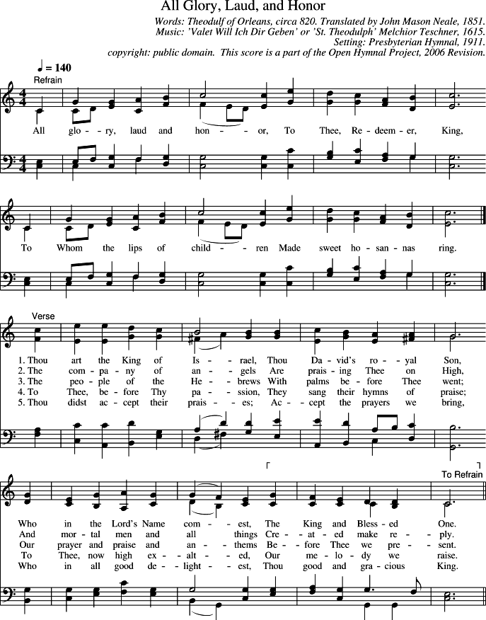GIF Image of All Glory Laud And Honor-Valet Will Ich Dir Geben-St Theodulph