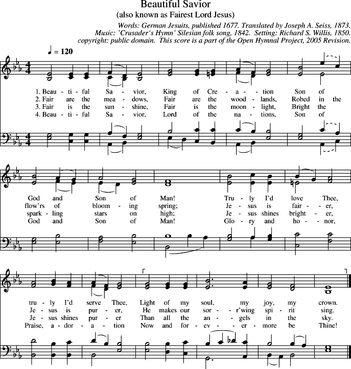 GIF Image of Beautiful Savior-Crusaders Hymn