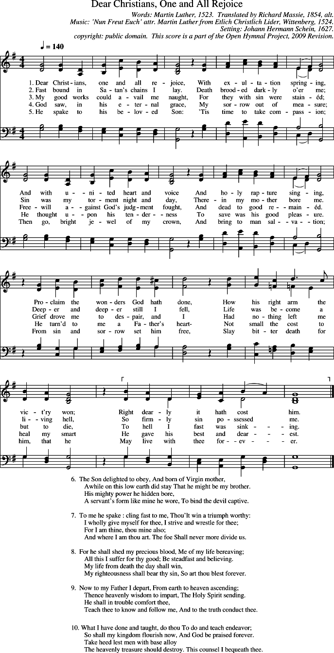 GIF Image of Dear Christians One And All Rejoice-Nun-Freut-Euch