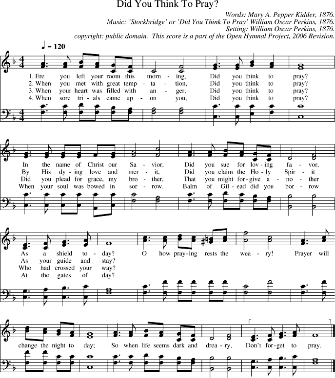 GIF Image of Did You Think To Pray-Stockbridge