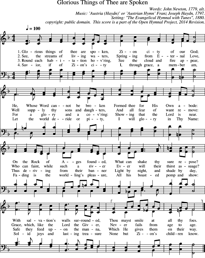 GIF Image of Glorious Things Of Thee Are Spoken-Austria Haydn-Austrian Hymn
