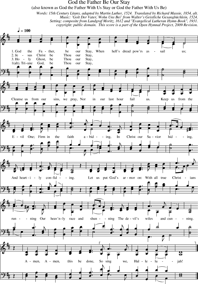 GIF Image of God The Father Be Our Stay-Gott Der Vater Wohn Uns Bei