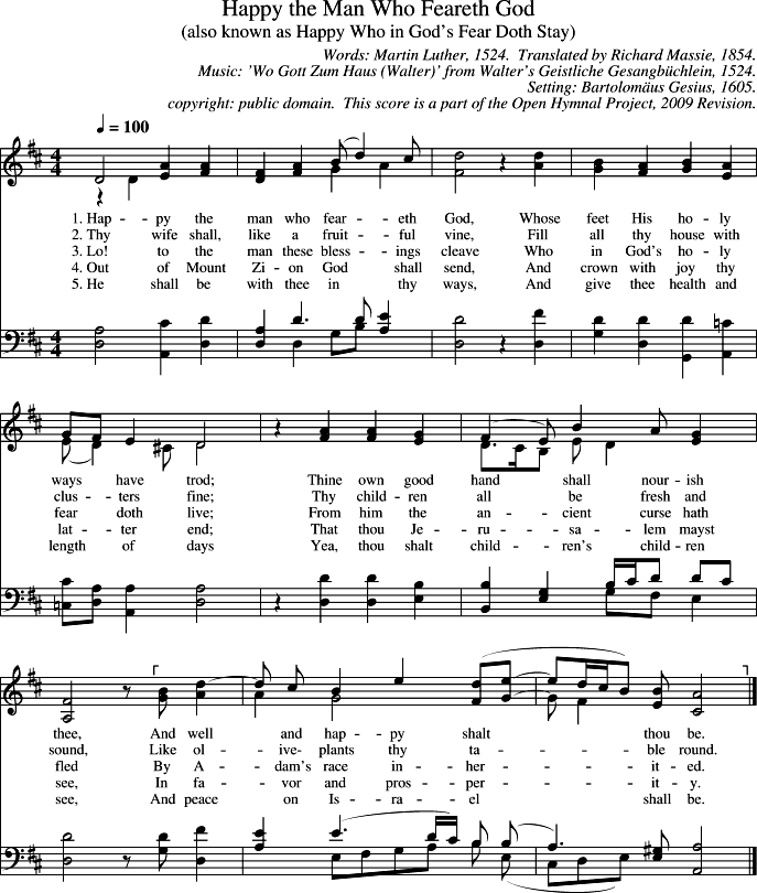 GIF Image of Happy The Man Who Feareth God-Wo Gott Zum Haus 1524