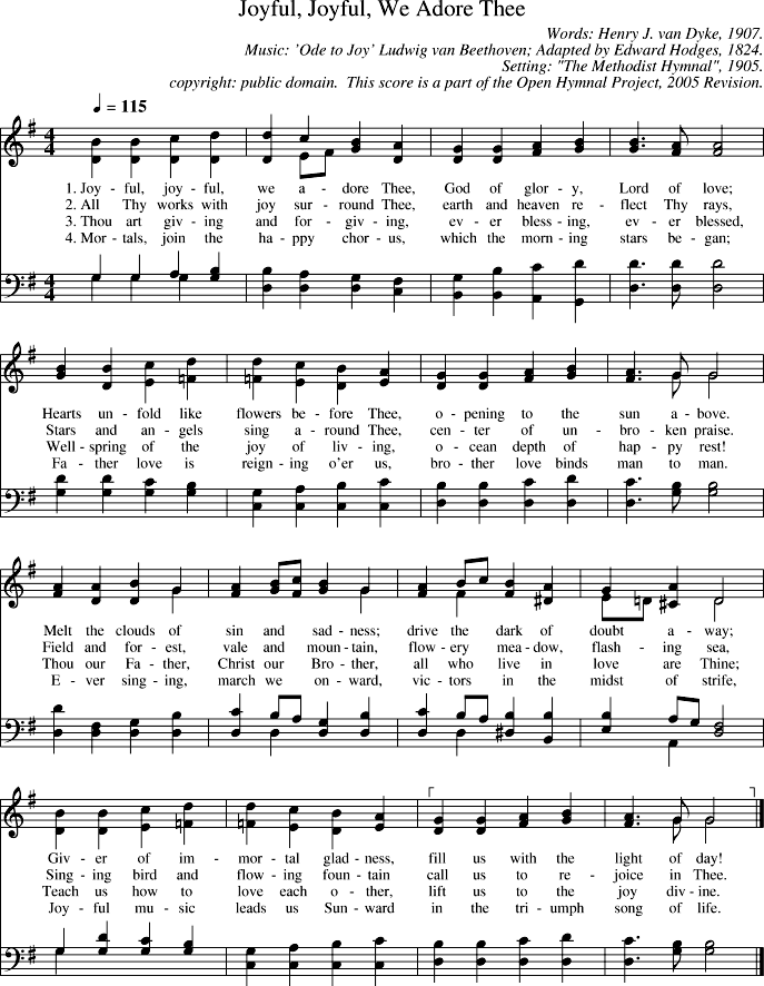GIF Image of Joyful Joyful We Adore Thee-Ode To Joy