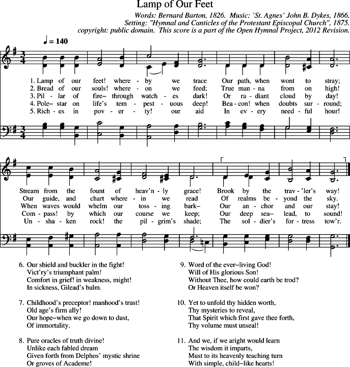 GIF Image of Lamp Of Our Feet-St Agnes