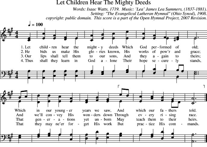 GIF Image of Let Children Hear The Mighty Deeds-Lea