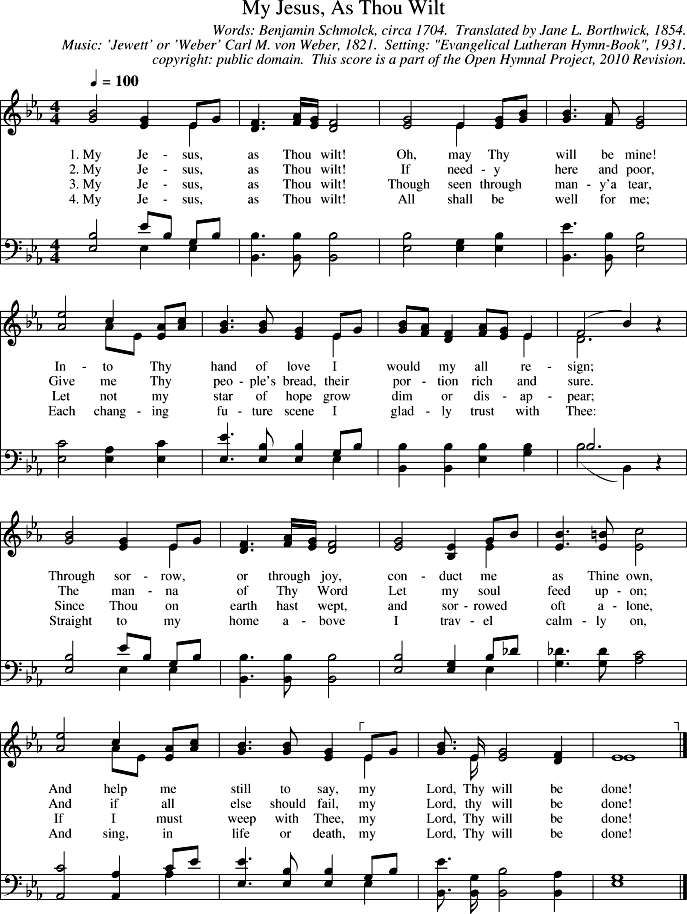 GIF Image of My Jesus As Thou Wilt-Jewett-Weber