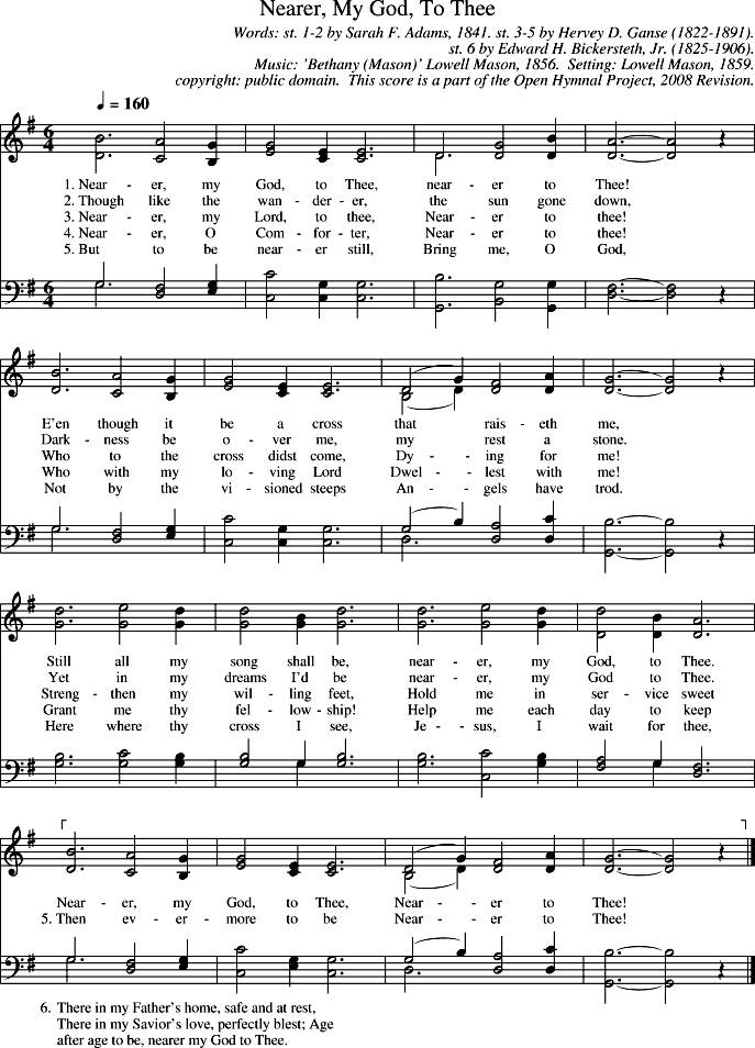 GIF Image of Nearer My God To Thee-Bethany