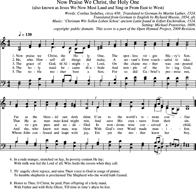 GIF Image of Now Praise We Christ The Holy One-Christum Wir Sollen Loben Schon