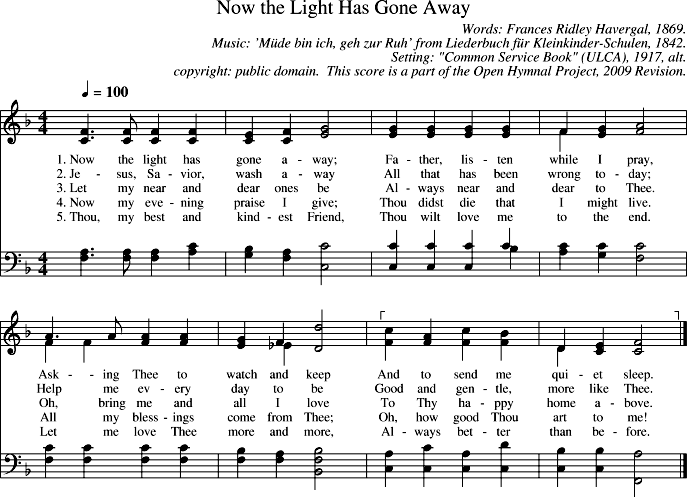 GIF Image of Now The Light Has Gone Away-Mude Bin Ich Geh Zur Ruh