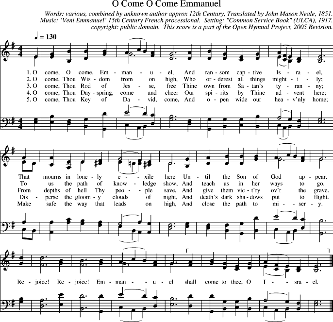 GIF Image of O Come O Come Emmanuel-Veni Emmanuel