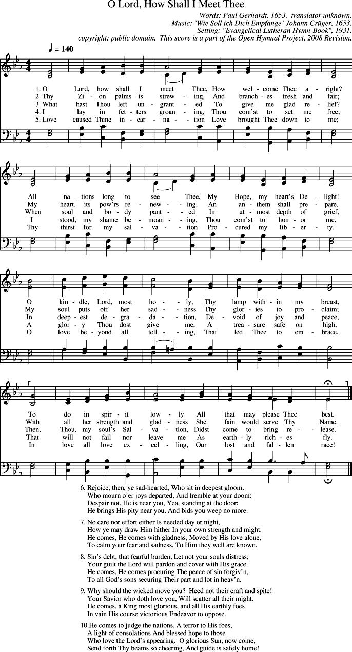 GIF Image of O Lord How Shall I Meet Thee-Wie Soll Ich Dich Empfange