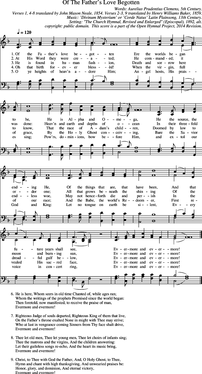 GIF Image of Of The Fathers Love Begotten-Divinum Mysterium-Corde Natus