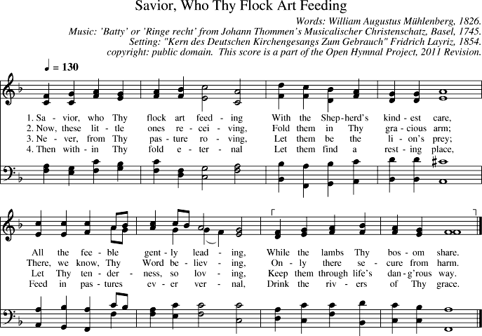 GIF Image of Savior Who Thy Flock Art Feeding-Batty-Ringe Recht
