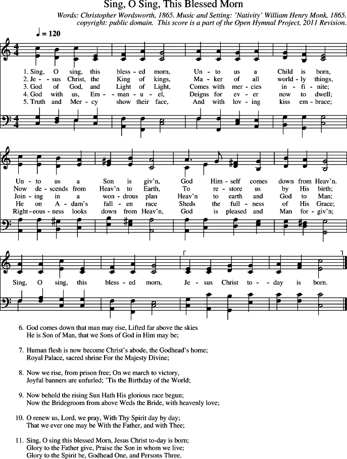 GIF Image of Sing O Sing This Blessed Morn-Nativity