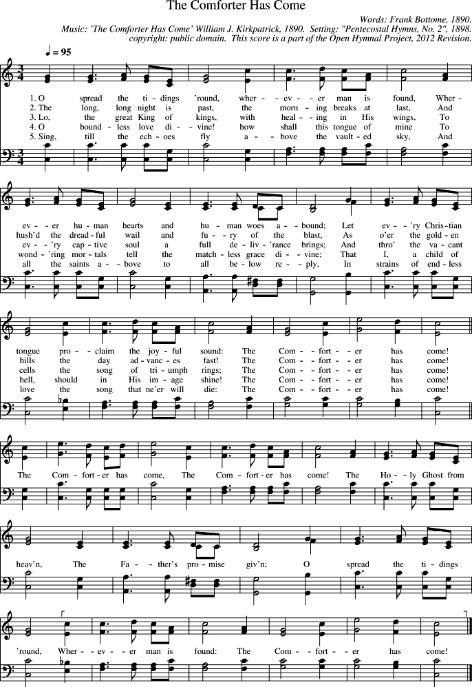 GIF Image of The Comforter Has Come-The Comforter Has Come