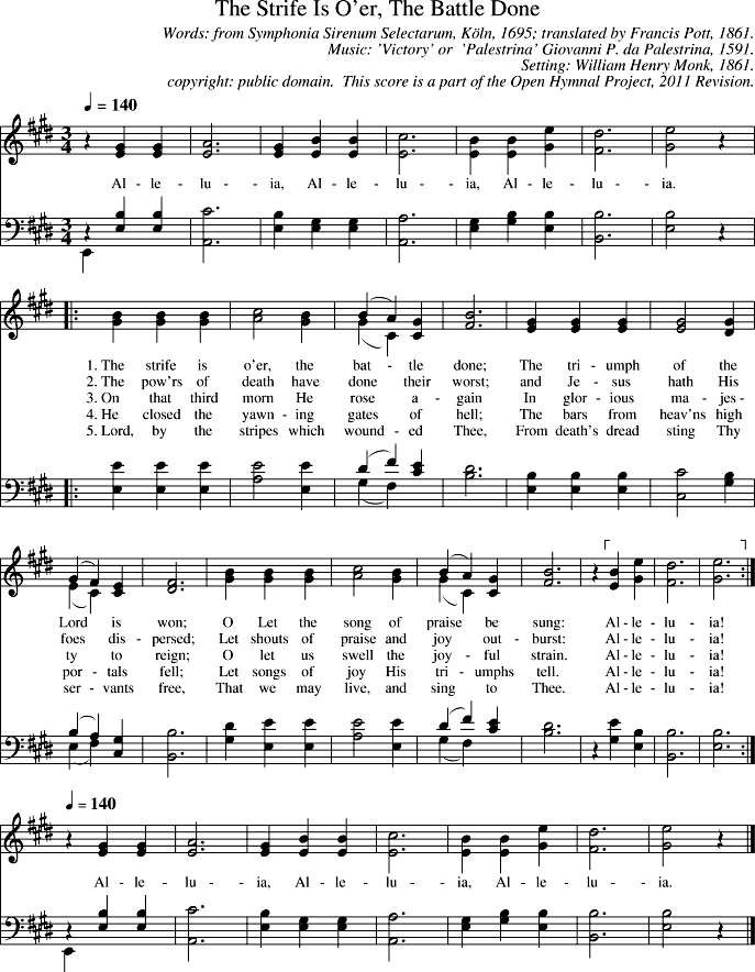 GIF Image of The Strife Is Oer The Battle Done-Victory-Palestrina