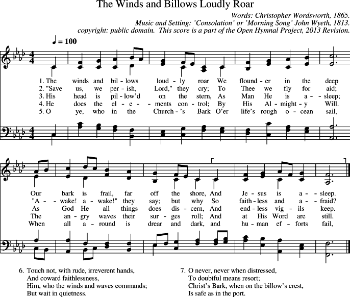 GIF Image of The Winds And Billows Loudly Roar-Consolation-Morning Song