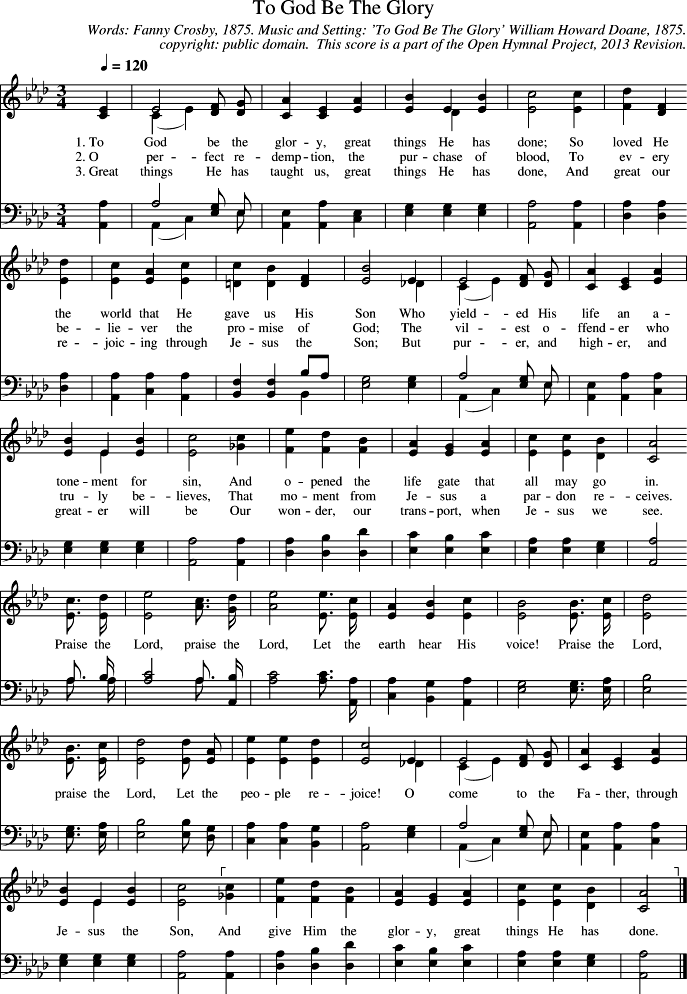 GIF Image of To God Be The Glory-To God Be The Glory