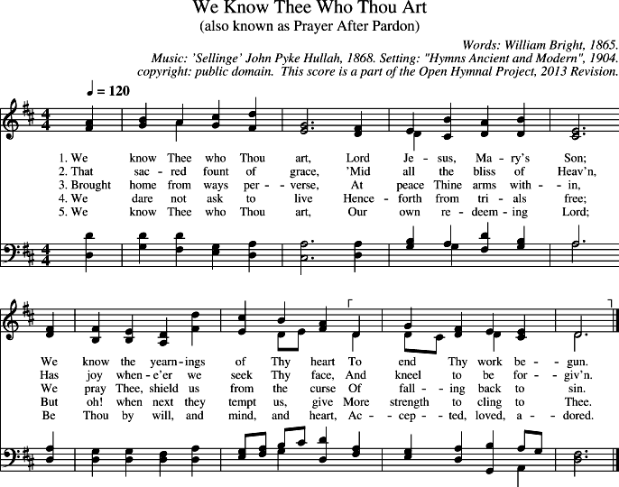 GIF Image of We Know Thee Who Thou Art-Sellinge
